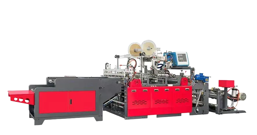 Semi-automatic Double Lanes（2 Up） Courier Bag Making And Packaging Machine